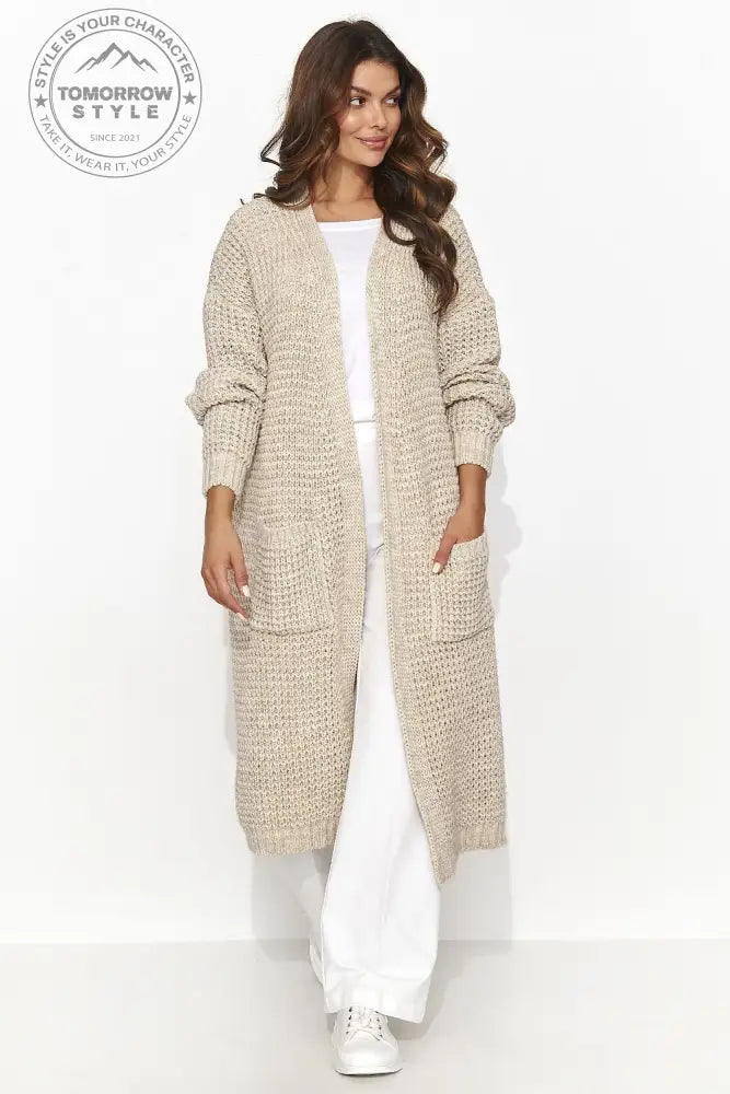 Elegante weiße Cardigan - Tomorrow Style