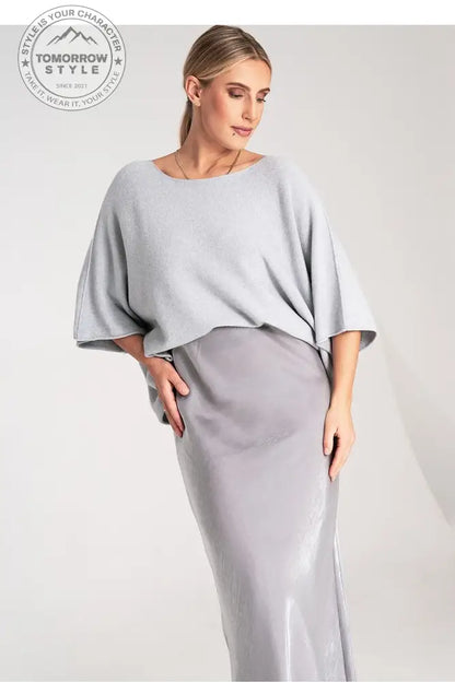 Eleganter Fledermaus Pullover für Damen - Tomorrow Style