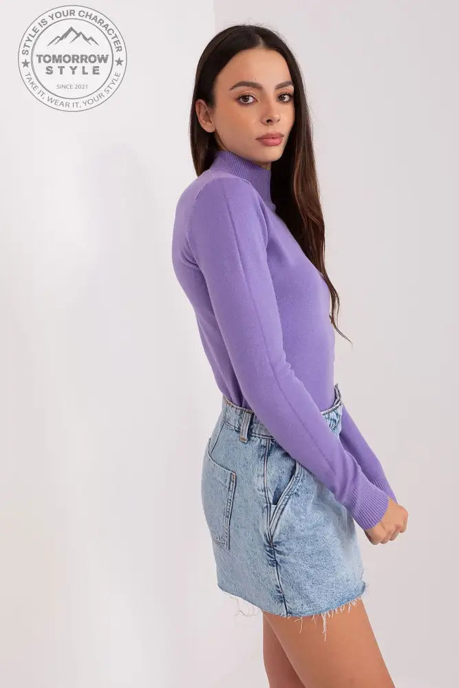 Rollkragenpullover Model 186508 Factory Price - Tomorrow Style