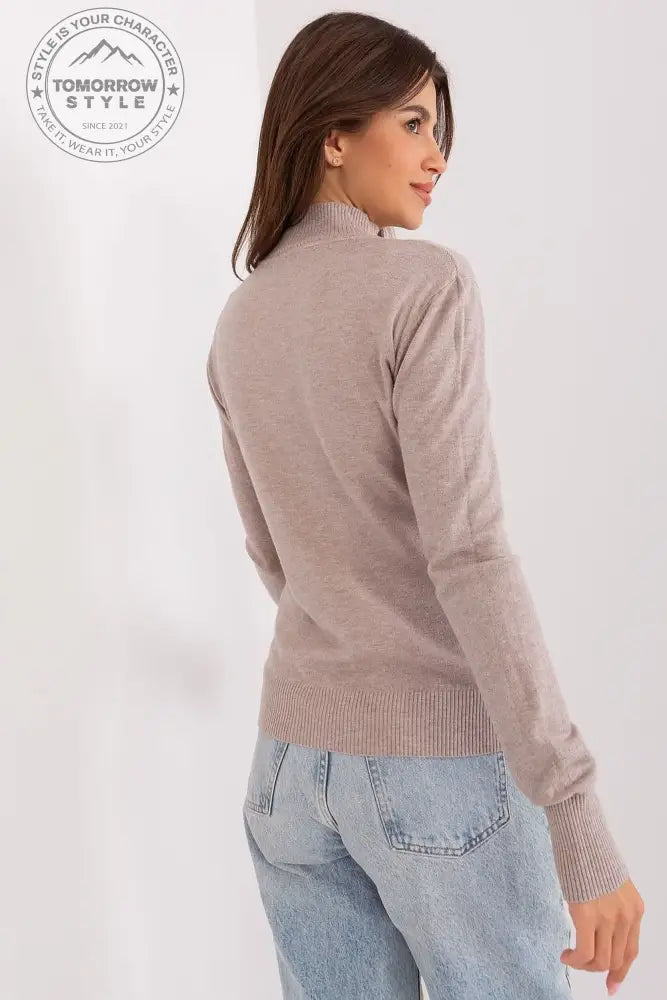 Rollkragenpullover Model 186508 Factory Price - Tomorrow Style