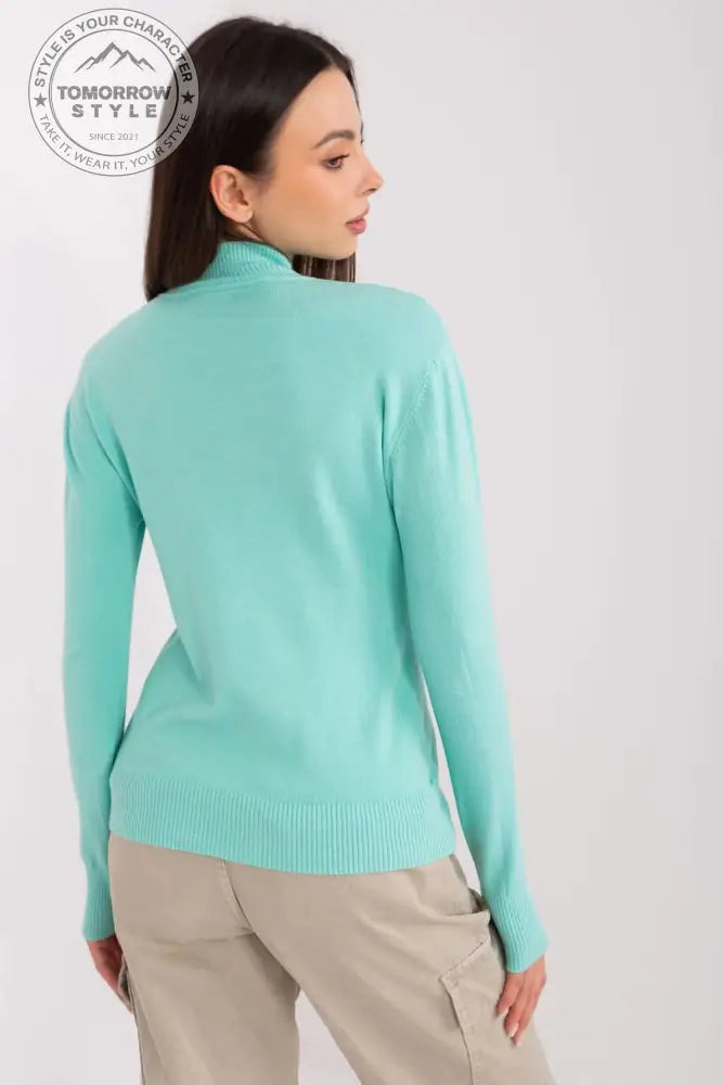 Rollkragenpullover Model 186508 Factory Price - Tomorrow Style