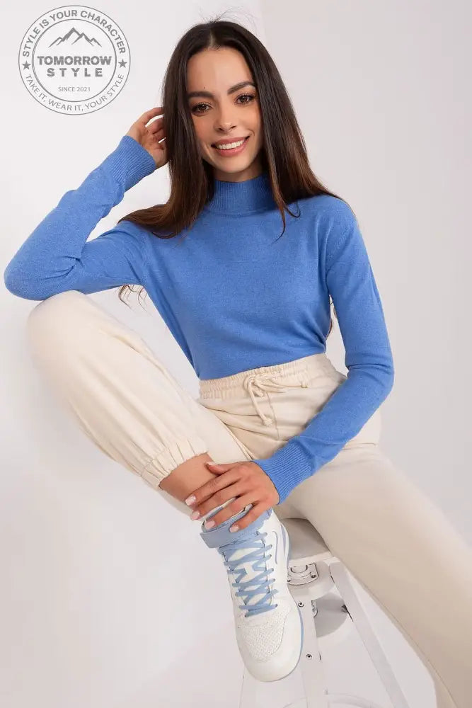 Rollkragenpullover Model 186508 Factory Price - Tomorrow Style