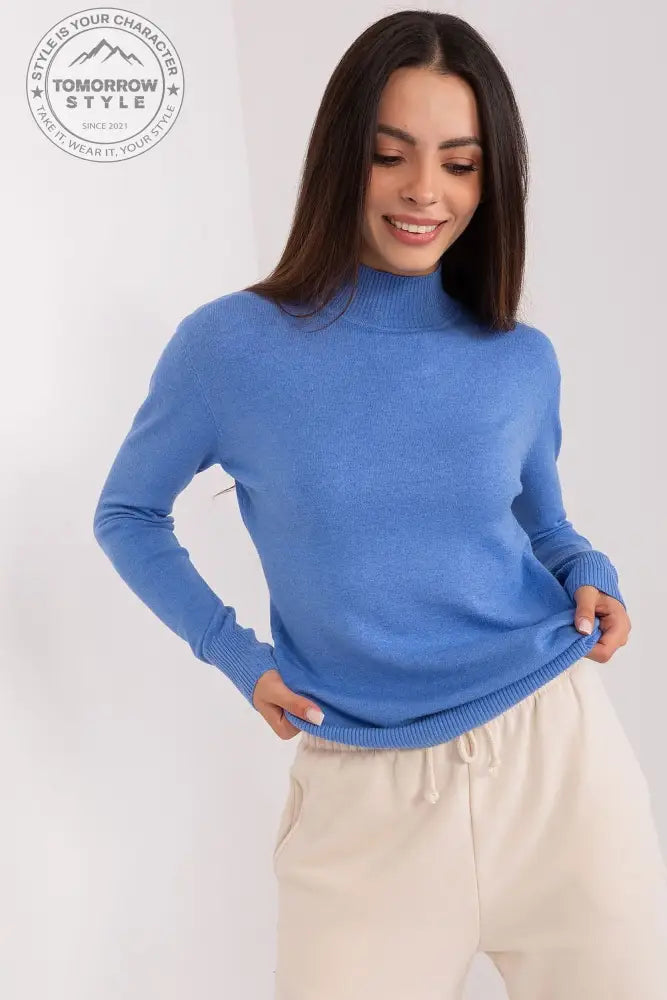 Rollkragenpullover Model 186508 Factory Price - Tomorrow Style