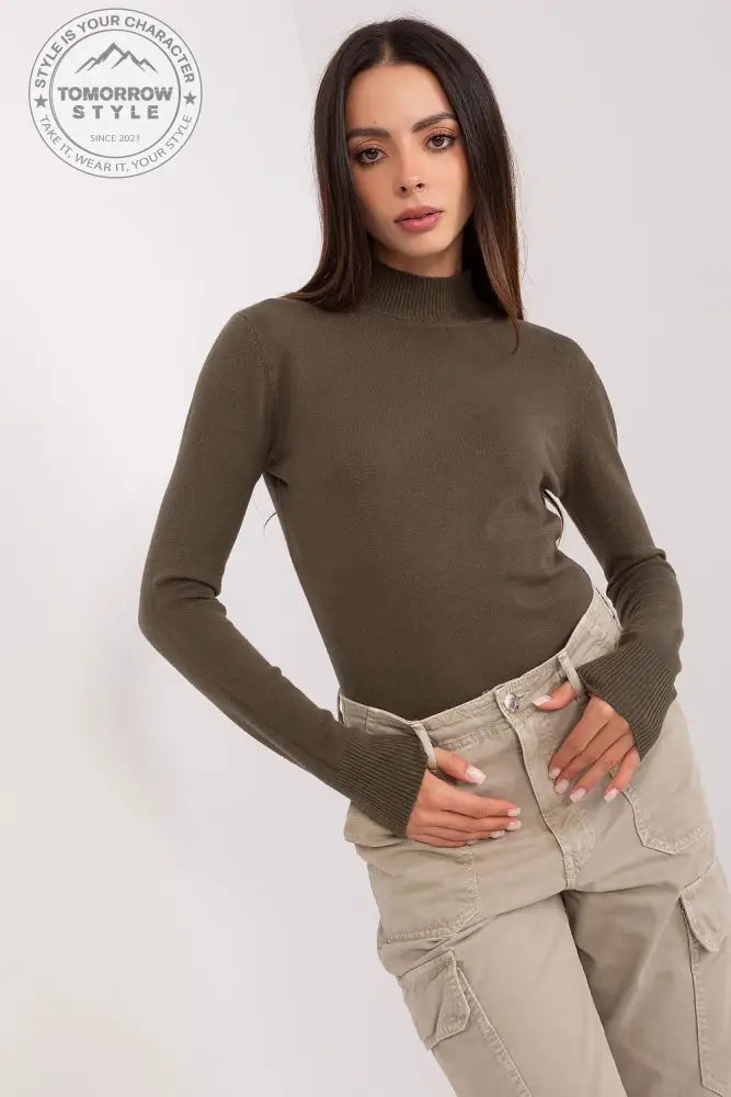 Rollkragenpullover Model 186508 Factory Price - Tomorrow Style