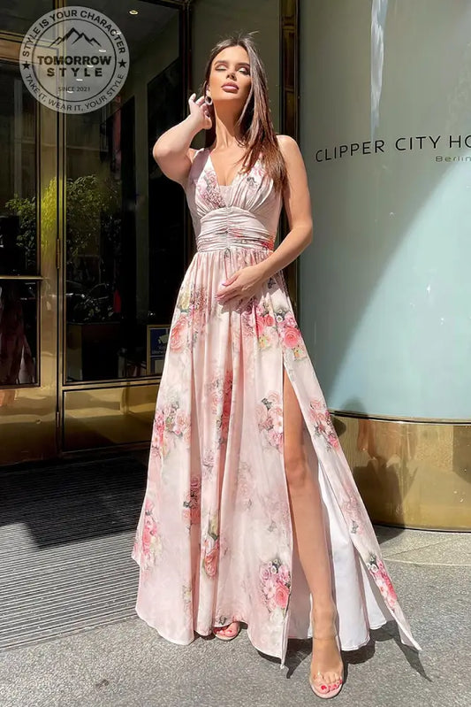  Langes Kleid model 167876 Bicotone 