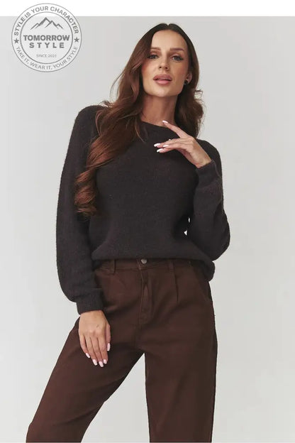 Eleganter U - Schnitt - Pullover - Tomorrow Style