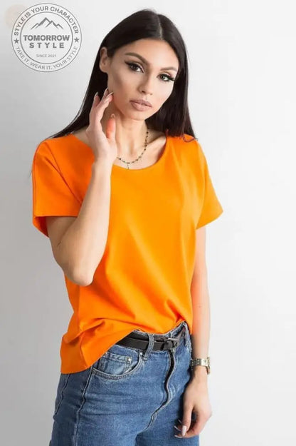 Freches Damen - T-Shirt mit Rückenschlitz - Tomorrow Style