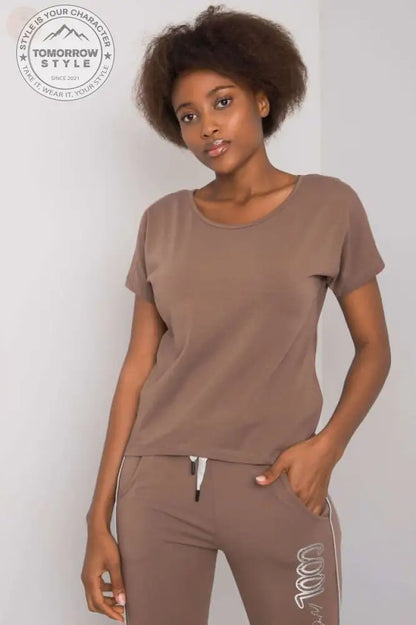 Freches Damen - T-Shirt mit Rückenschlitz - Tomorrow Style