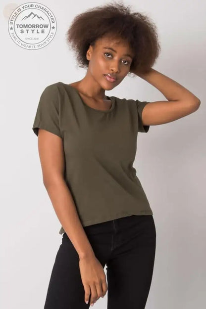 Freches Damen - T-Shirt mit Rückenschlitz - Tomorrow Style