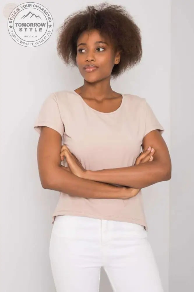 Freches Damen - T-Shirt mit Rückenschlitz - Tomorrow Style