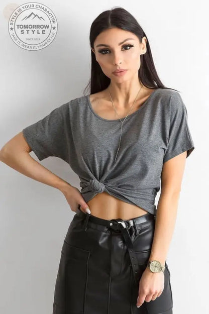 Freches Damen - T-Shirt mit Rückenschlitz - Tomorrow Style