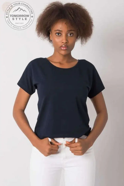 Freches Damen - T-Shirt mit Rückenschlitz - Tomorrow Style