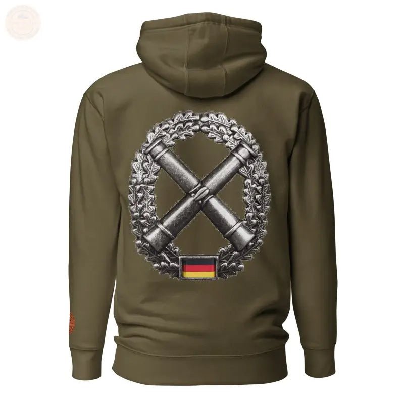 Elite bestickter Artillerie - Truppen - Kapuzenpullover - Tomorrow Style