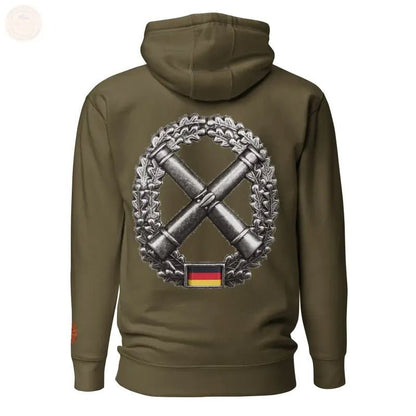 Elite bestickter Artillerie - Truppen - Kapuzenpullover - Tomorrow Style