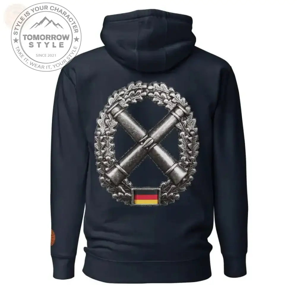 Elite bestickter Artillerie - Truppen - Kapuzenpullover - Tomorrow Style