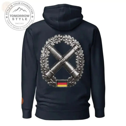 Elite bestickter Artillerie - Truppen - Kapuzenpullover - Tomorrow Style