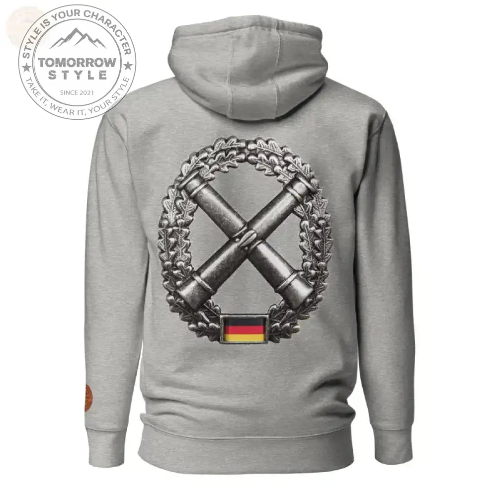 Elite bestickter Artillerie - Truppen - Kapuzenpullover - Tomorrow Style