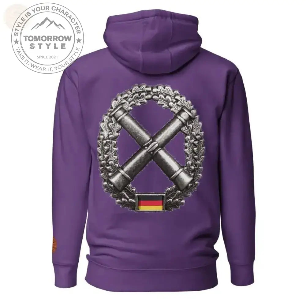 Elite bestickter Artillerie - Truppen - Kapuzenpullover - Tomorrow Style