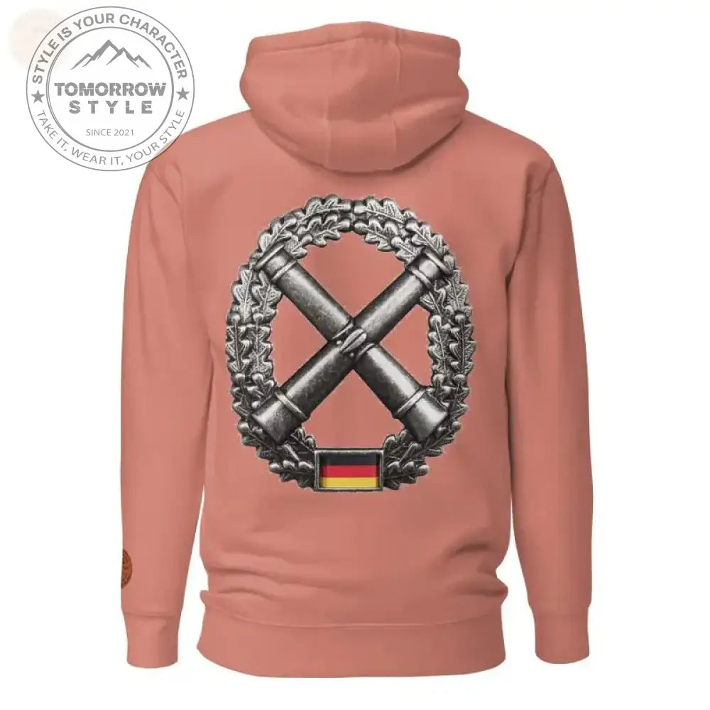 Elite bestickter Artillerie - Truppen - Kapuzenpullover - Tomorrow Style