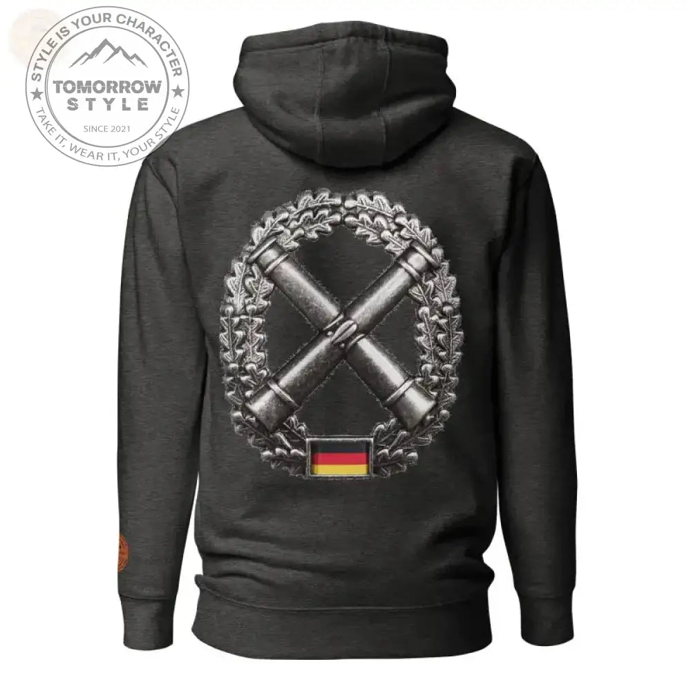 Elite bestickter Artillerie - Truppen - Kapuzenpullover - Tomorrow Style