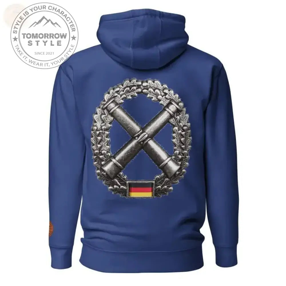 Elite bestickter Artillerie - Truppen - Kapuzenpullover - Tomorrow Style