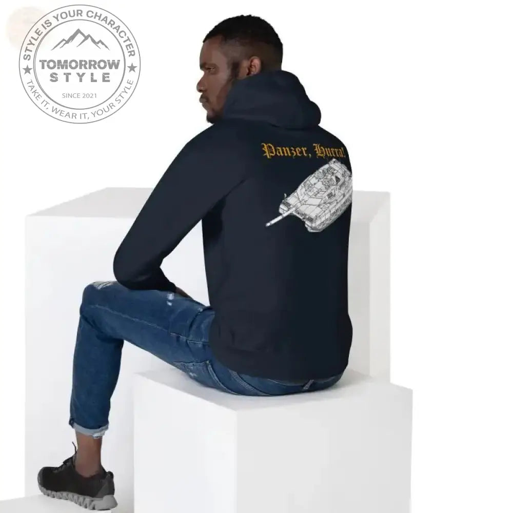 Elite bestickter Bundeswehr - Hoodie: Entfesseln Sie Ihre wilde Seite! - Tomorrow Style