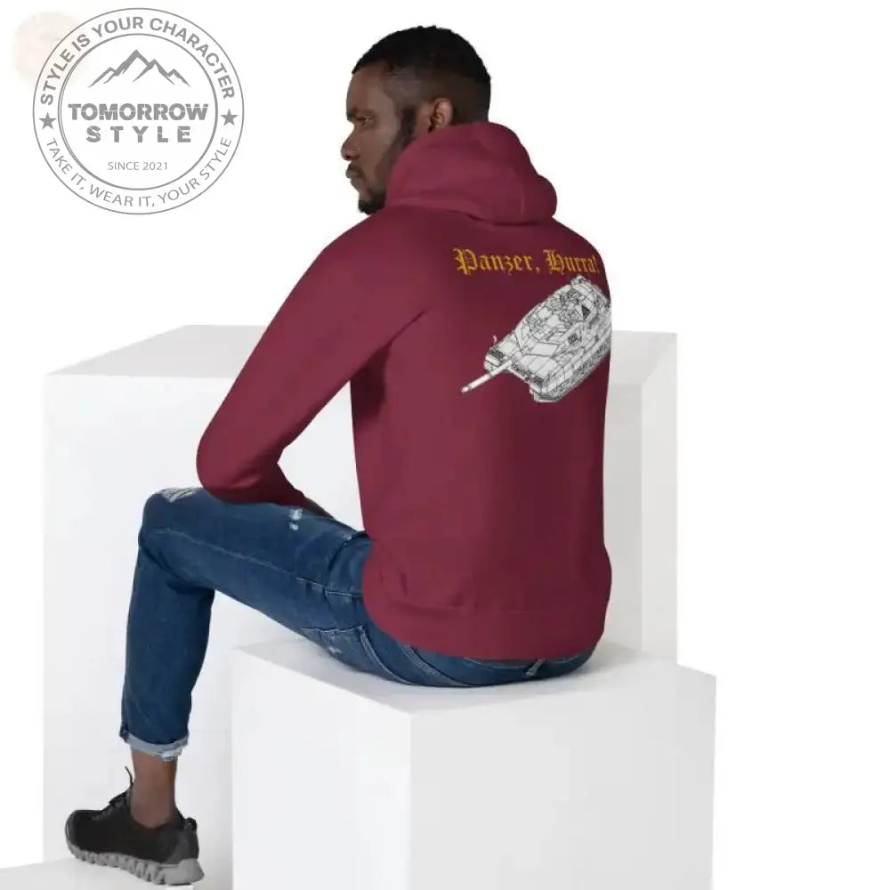 Elite bestickter Bundeswehr - Hoodie: Entfesseln Sie Ihre wilde Seite! - Tomorrow Style