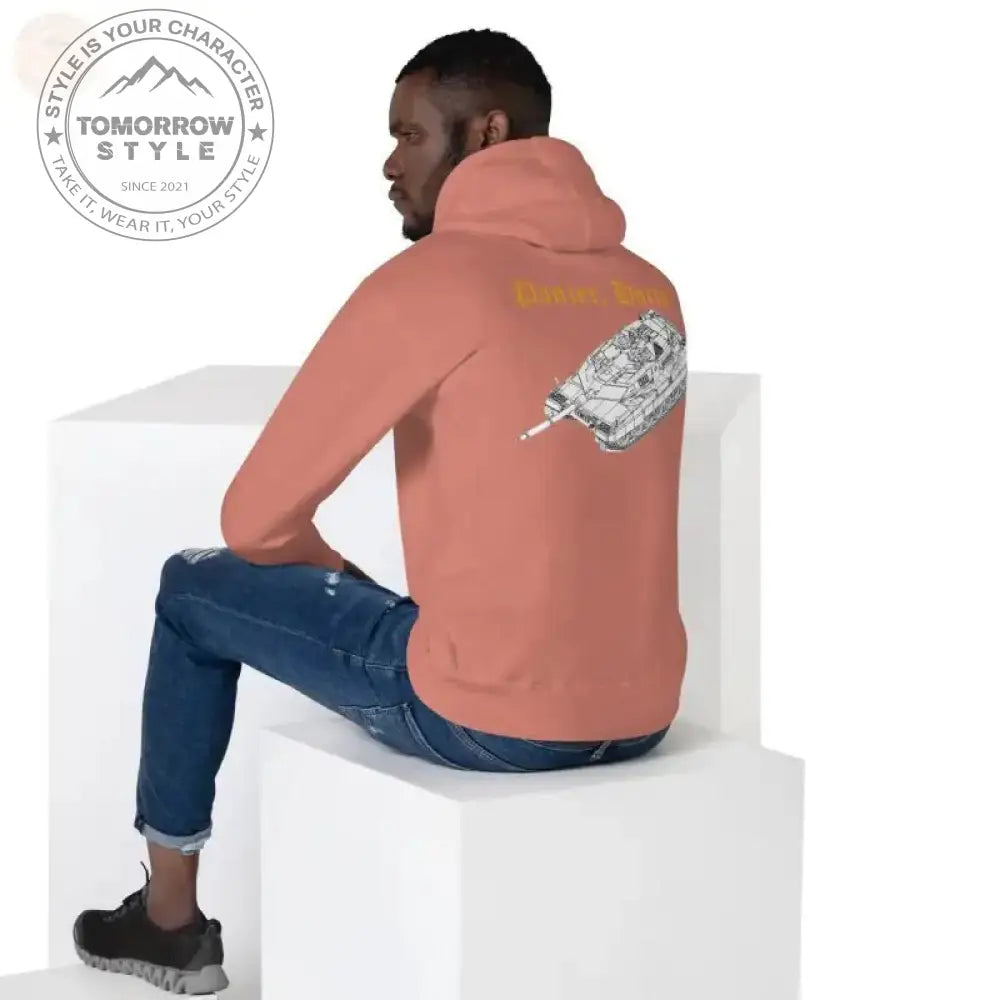 Elite bestickter Bundeswehr - Hoodie: Entfesseln Sie Ihre wilde Seite! - Tomorrow Style