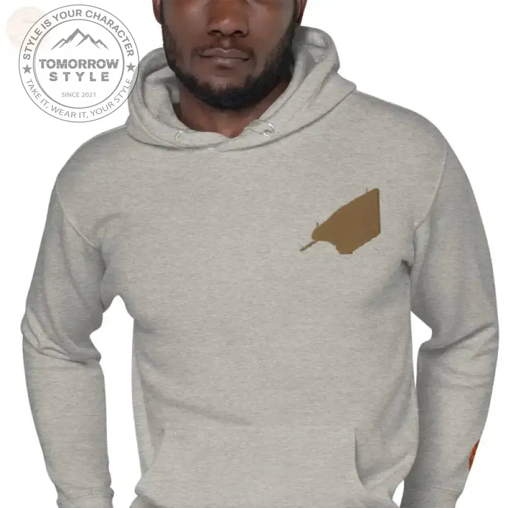 Elite bestickter Bundeswehr - Hoodie: Entfesseln Sie Ihre wilde Seite! - Tomorrow Style