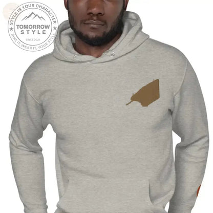 Elite bestickter Bundeswehr - Hoodie: Entfesseln Sie Ihre wilde Seite! - Tomorrow Style