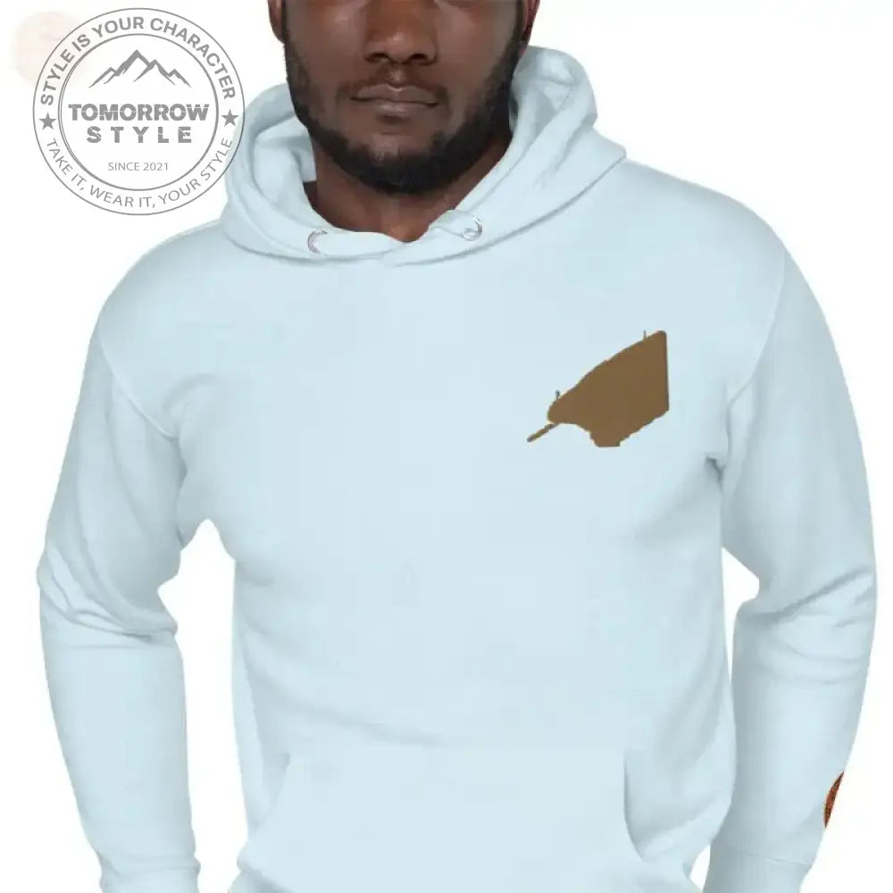 Elite bestickter Bundeswehr - Hoodie: Entfesseln Sie Ihre wilde Seite! - Tomorrow Style