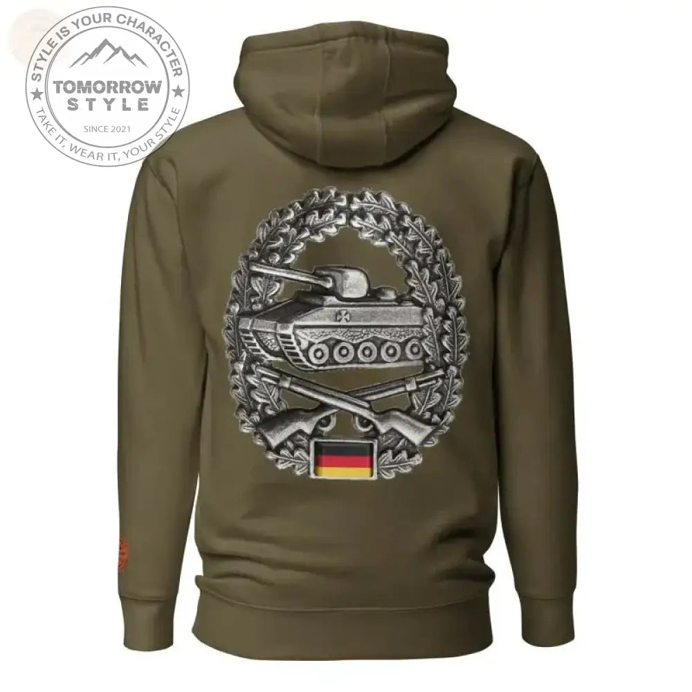 Elite Bundeswehr Premium Hoodie: Kängurutasche, warme Kapuze – unschlagbares Design! - Tomorrow Style