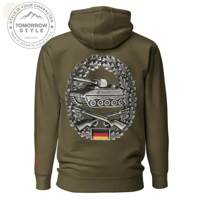 Elite Bundeswehr Premium Hoodie: Kängurutasche, warme Kapuze – unschlagbares Design! - Tomorrow Style
