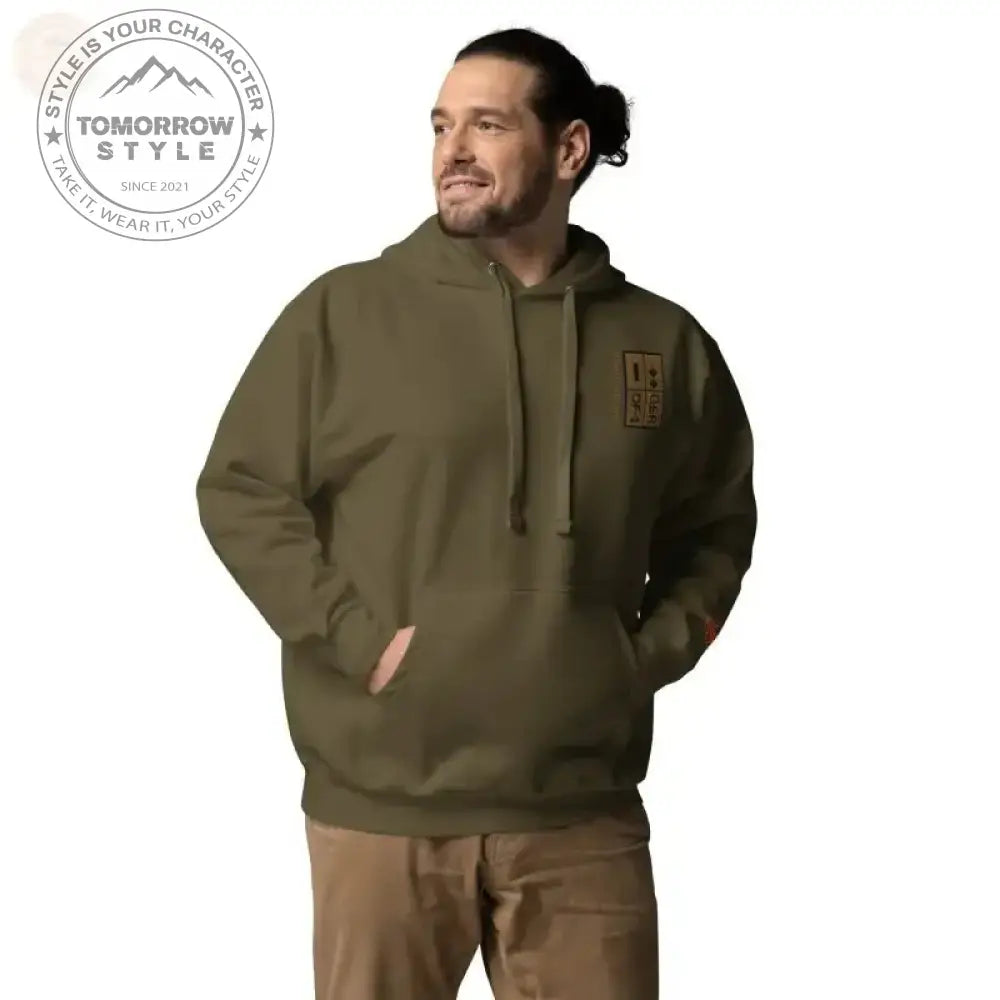 Elite Bundeswehr Premium Hoodie: Kängurutasche, warme Kapuze – unschlagbares Design! - Tomorrow Style
