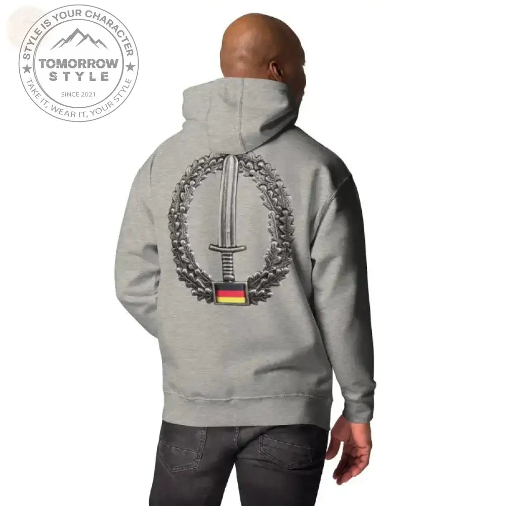 Elite Comfort: Premium - Hoodie der Bundeswehr mit Stickerei - Tomorrow Style