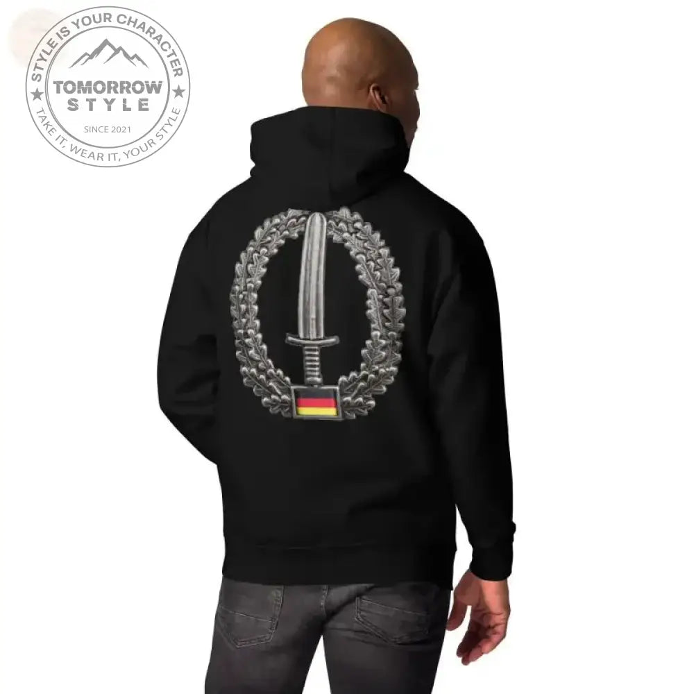 Elite Comfort: Premium - Hoodie der Bundeswehr mit Stickerei - Tomorrow Style