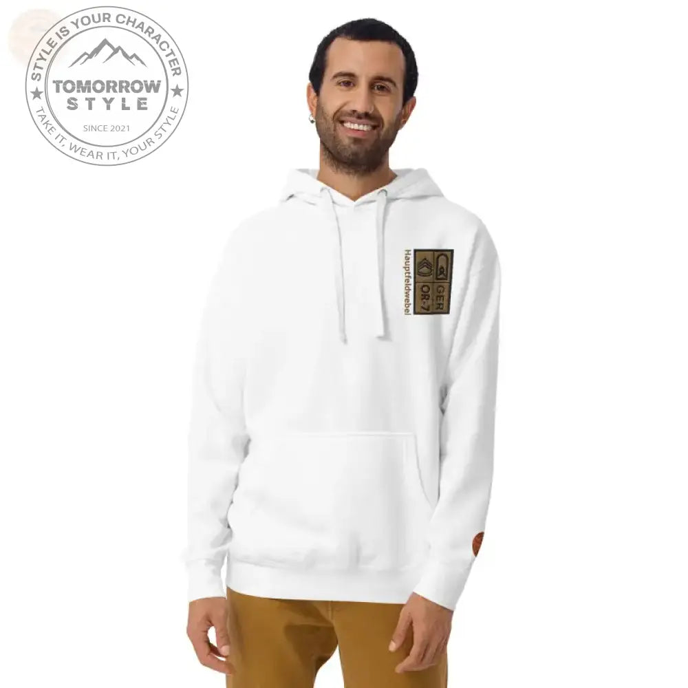 Elite Fallschirmjäger Hoodie: Bestickte Bundeswehr Premium! - Tomorrow Style