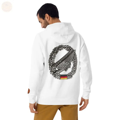 Elite Fallschirmjäger Hoodie: Bestickte Bundeswehr Premium! - Tomorrow Style