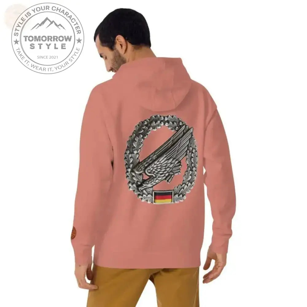 Elite Fallschirmjäger Hoodie: Bestickte Bundeswehr Premium! - Tomorrow Style