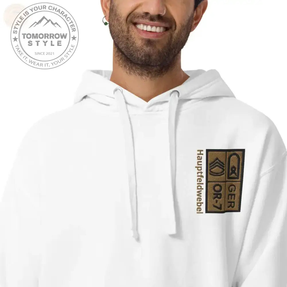 Elite Fallschirmjäger Hoodie: Bestickte Bundeswehr Premium! - Tomorrow Style