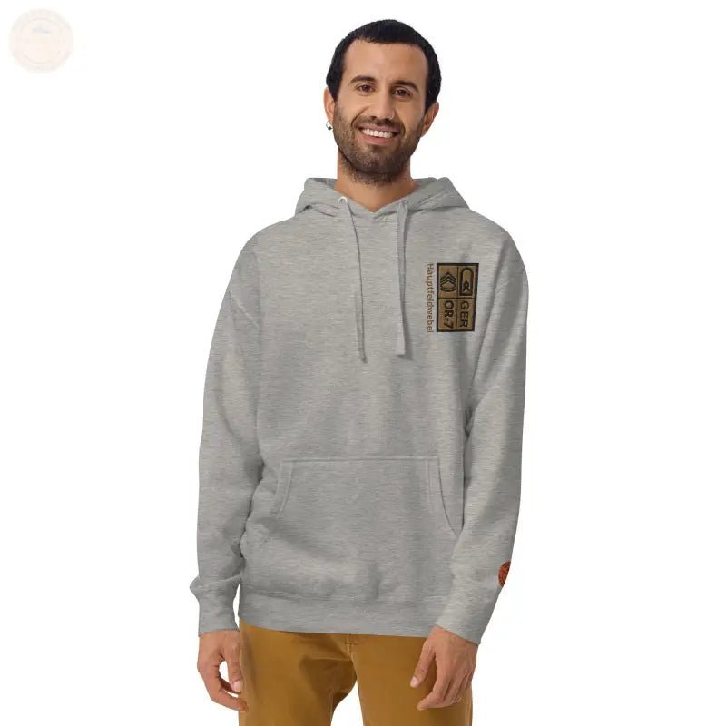 Elite Fallschirmjäger Hoodie: Bestickte Bundeswehr Premium! - Tomorrow Style