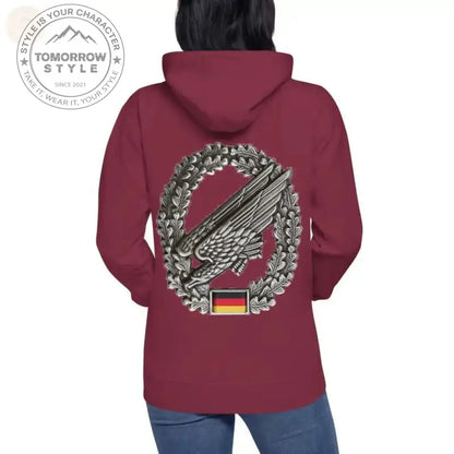 Elite Paratrooper Hoodie: Bestickte Bundeswehr Premium Style! - Tomorrow Style