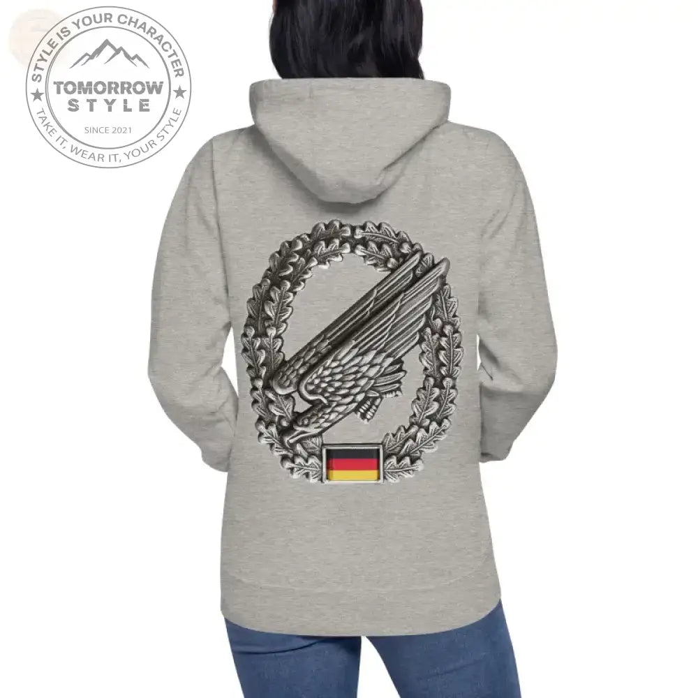 Elite Paratrooper Hoodie: Bestickte Bundeswehr Premium Style! - Tomorrow Style