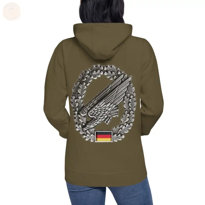 Elite Paratrooper Hoodie: Bestickte Bundeswehr Premium Style! - Tomorrow Style