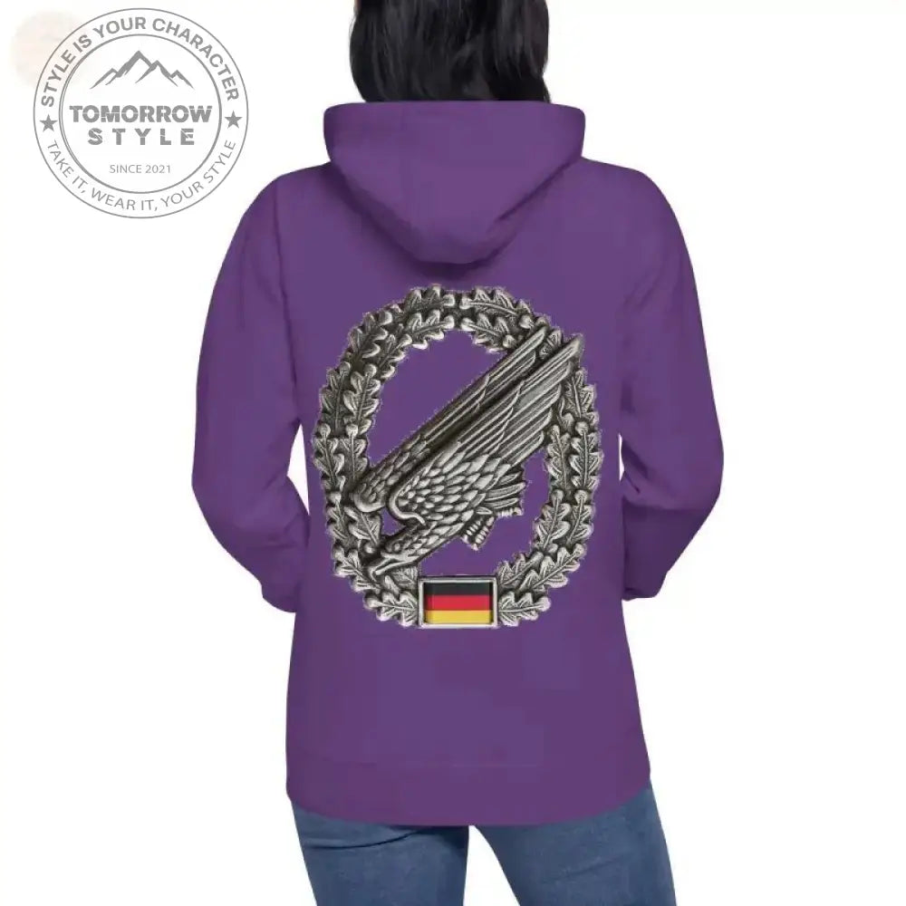 Elite Paratrooper Hoodie: Bestickte Bundeswehr Premium Style! - Tomorrow Style