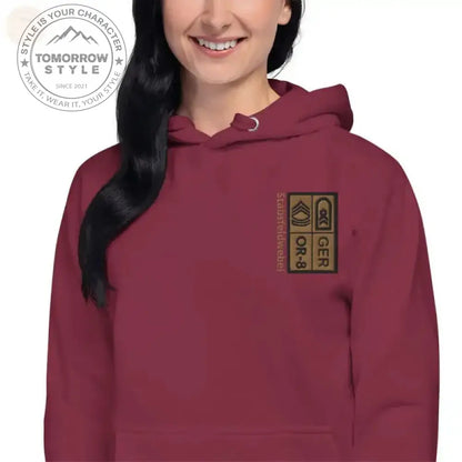 Elite Paratrooper Hoodie: Bestickte Bundeswehr Premium Style! - Tomorrow Style