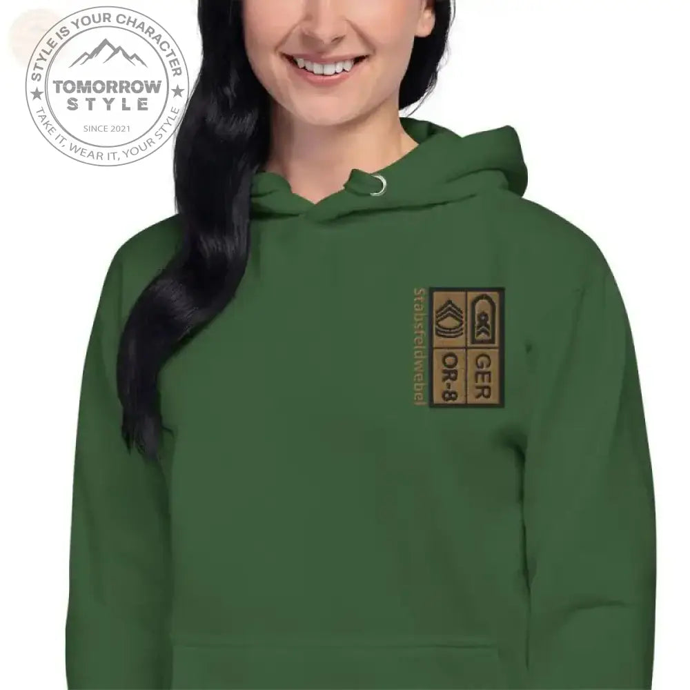 Elite Paratrooper Hoodie: Bestickte Bundeswehr Premium Style! - Tomorrow Style