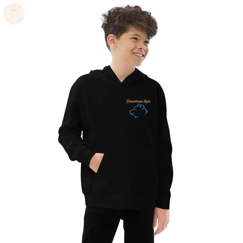 Entfesseln Sie den Spaß: Chilliger Vlies Hoodie für Jungen - Tomorrow Style