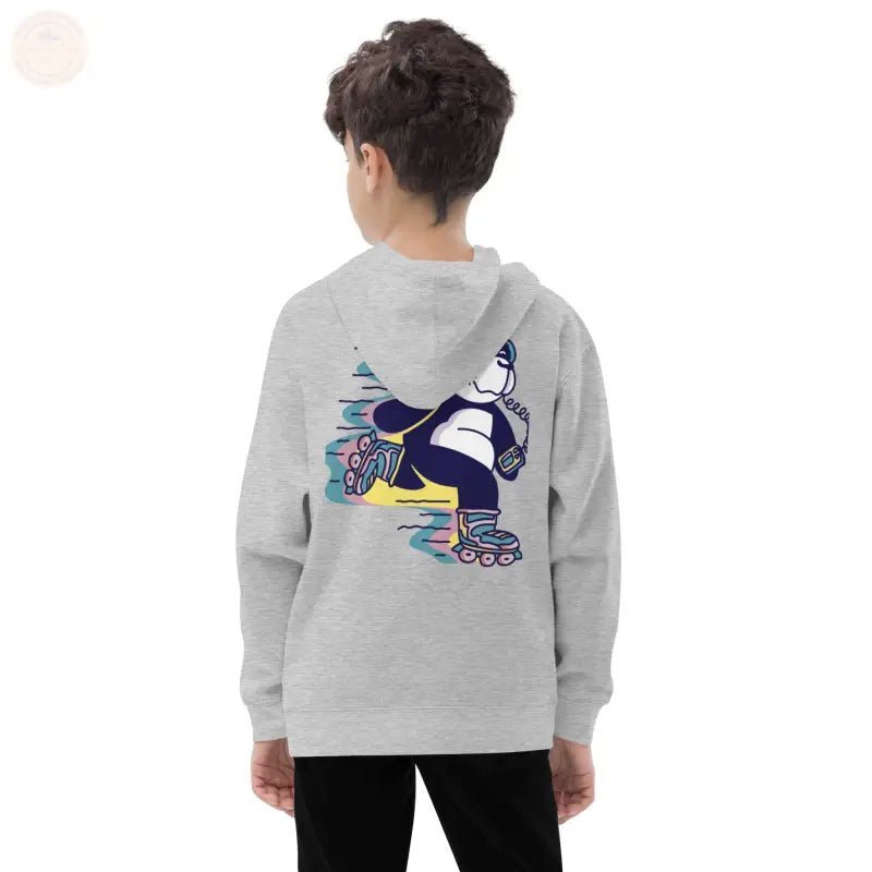 Entfesseln Sie den Spaß: Chilliger Vlies Hoodie für Jungen - Tomorrow Style