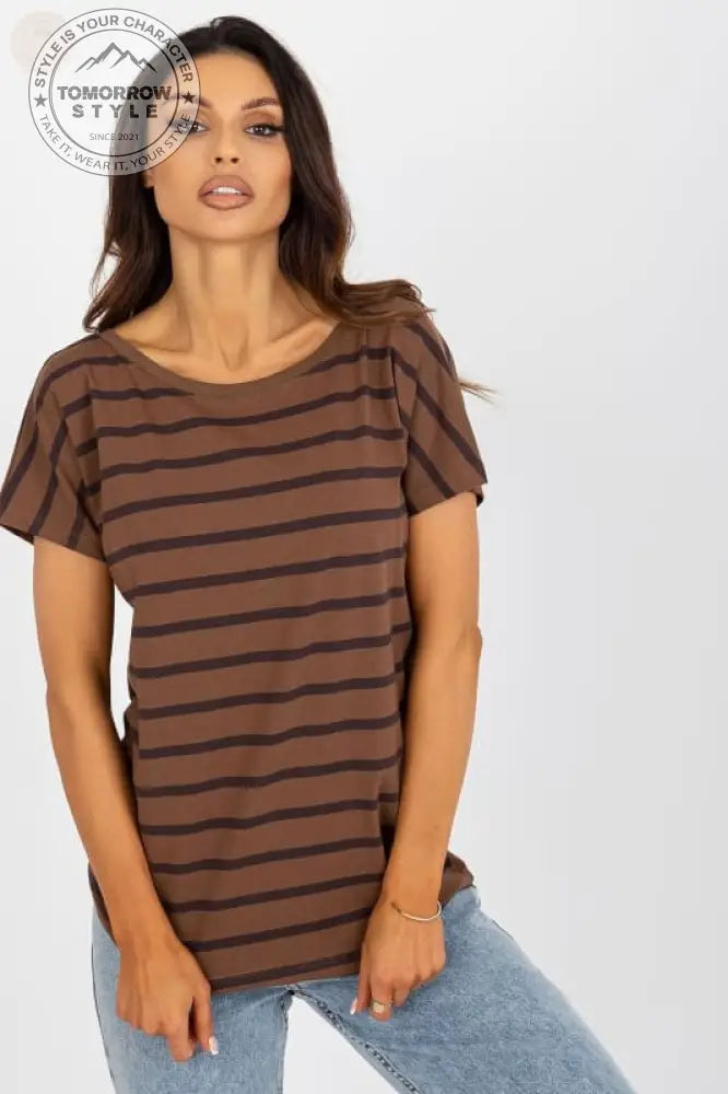 „Fabulous Damen T-Shirt mit kurzen Ärmeln – Stripe Sensation!“ - Tomorrow Style